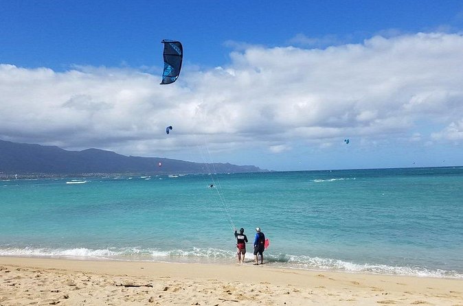 2.5-Hour Private Kiteboarding Lessons at Kanaha Beach in Kahului - Water practice with the instructor beside you