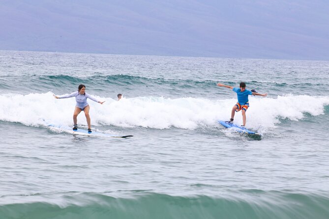 2 Hour Private Surf Lesson For Two In Lahaina - Photos and the feeling of a first wave