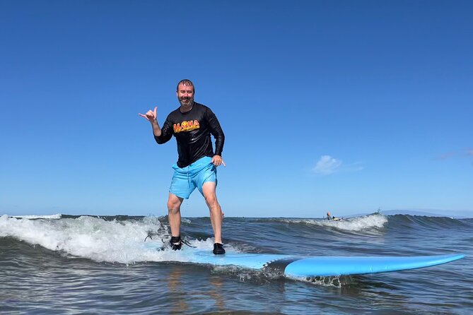 2-Hour Semi Private Hawaiian Surf Lesson with the best in Maui.. - The water session: gentle waves and repeated attempts