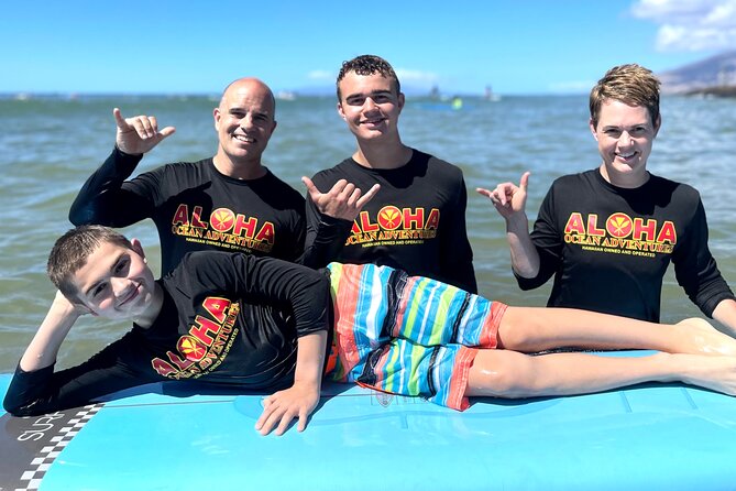 2-Hour Semi Private Hawaiian Surf Lesson with the best in Maui.. - Family value: a good choice for first-time surfers