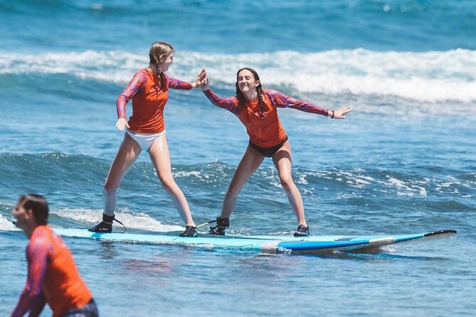 2 Hours Private Surf Lessons - Starting Near Olowalu
