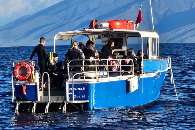 3-Tank Dive Featuring the Molokini Crater - Key points to know before booking