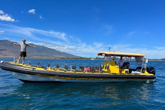 4-Hour Koa Kai Molokini Adventure Snorkel - The Koa Kai raft and the group size