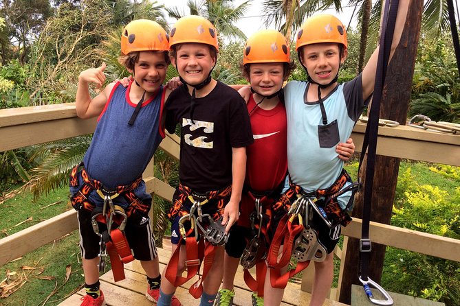 5 Line Jungle Zipline Eco Adventure - Flying through a Maui farm instead of a theme park