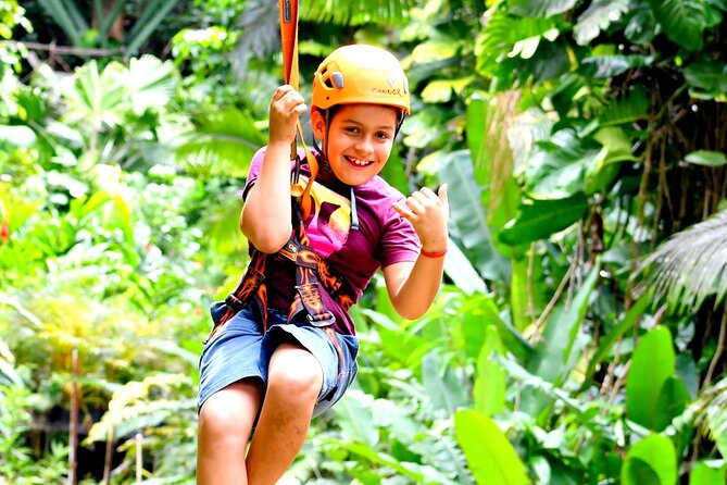 5 Line Jungle Zipline Eco Adventure - What the 90-minute course feels like