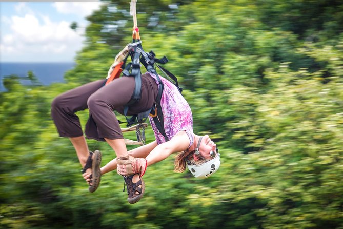 7-Line Maui Zipline on the North Shore - What the two-hour Camp Maui course feels like