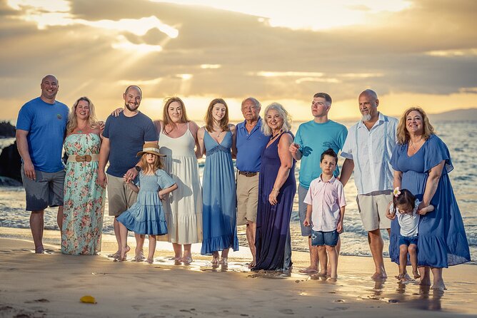 A Maui Beach Photoshoot in Wailea - Laurence, Jude, Max, and Solomon bring different strengths