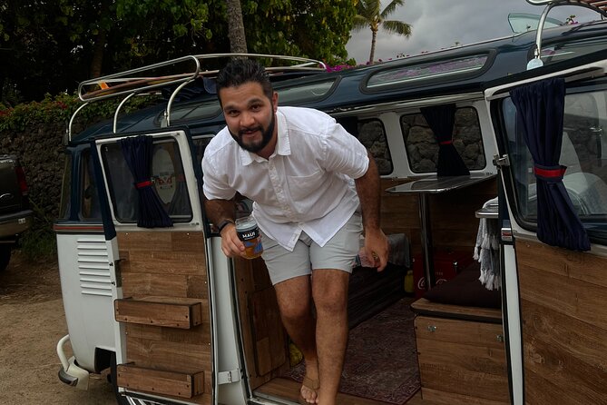 Brewery and Beach Cruise in a Vintage VW Bus - Who will enjoy this Maui experience most