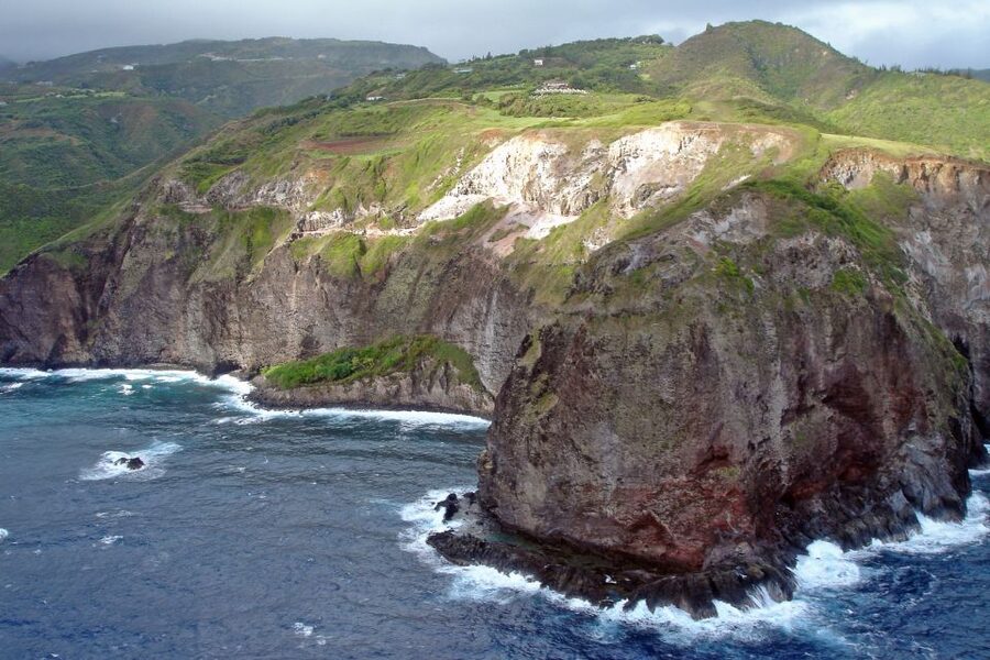 Central Maui: Two-Island Scenic Helicopter Flight to Molokai - Leaving Kahului Heliport for the Pailolo Channel