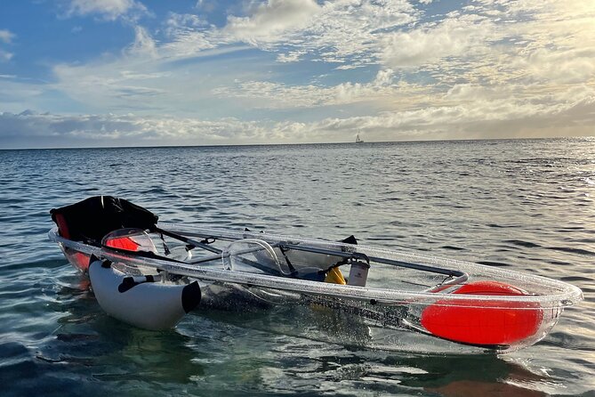 Clear Bottom Glassy Kayak Rental | MAUI | Safe and Stable Kayaks - What the private format means