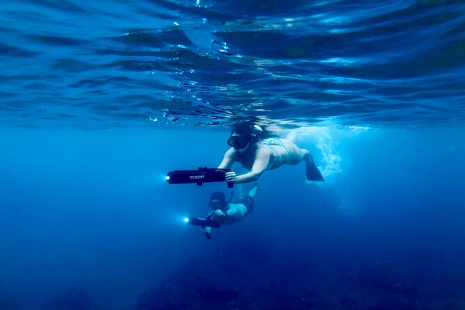 E-Scooter Snorkel With Photo and Video At Turtle Town - Gliding into Turtle Town by sea scooter