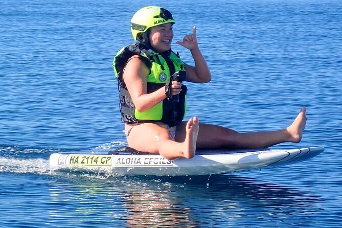 Electric Foilboard rides/lessons/sessions at Sugar Beach, Maui - The real value of the experience