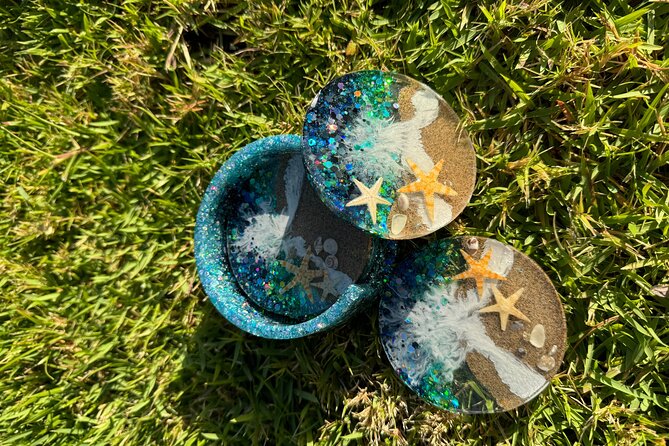 Epoxy Resin Art and Craft Coaster Set Experience - Is $135 a fair price?