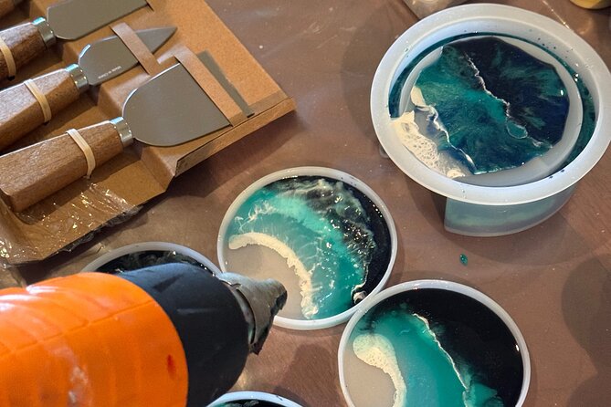 Epoxy Resin Art and Craft Coaster Set Experience - Should you book the resin coaster class?