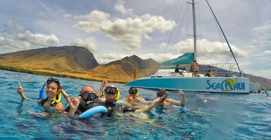 From Kaanapali: Afternoon West Maui Snorkeling w/ Drinks - The ride out gives you time to settle in
