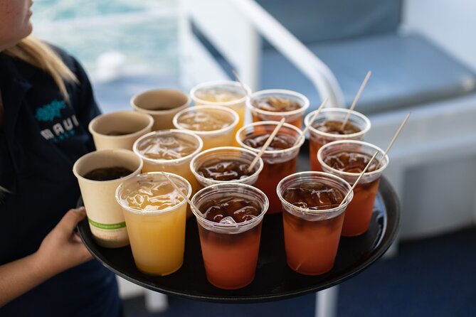 From Ma'alaea Harbor: Sunset Dinner Cruise Aboard the Quicksilver - Two drinks, live music, and the evening mood