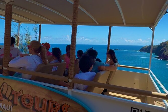 Fun & Affordable! West Maui Open-Air Sightseeing Tour! - A Breezy Start at Whalers Village