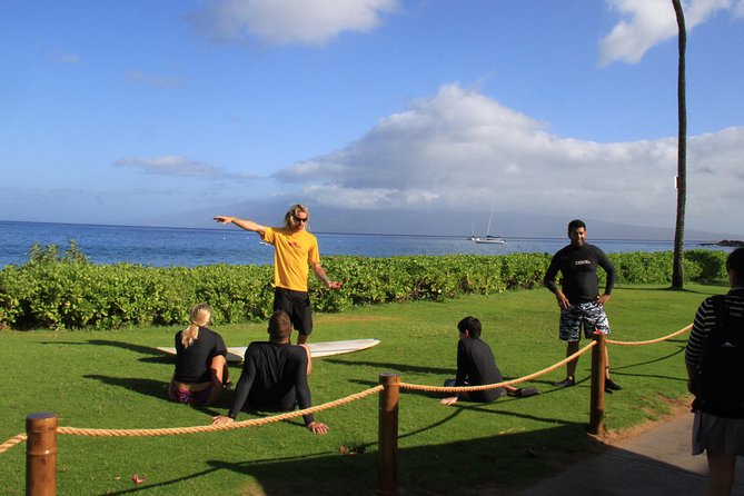 Group Surf Lesson at Ka'anapali Beach - Why Kaanapali Beach works for a first surf lesson