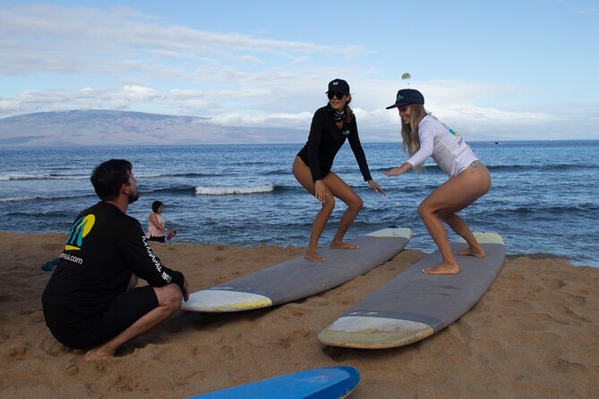 Group Surf Lessons from Kaanapali Beach - What your 90 minutes at Kaanapali Beach looks like