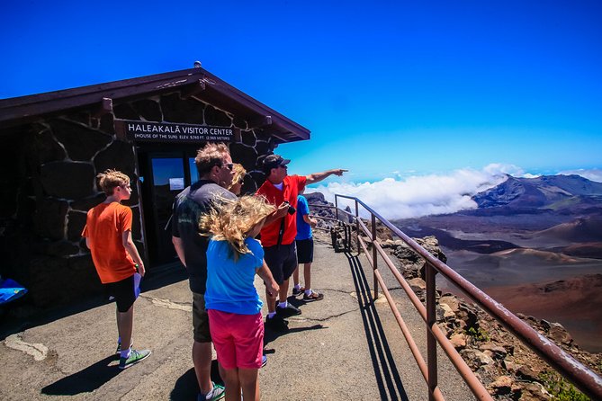 Haleakala Summit Best Self-Guided Bike Tour with Bike Maui - Riding beyond the park