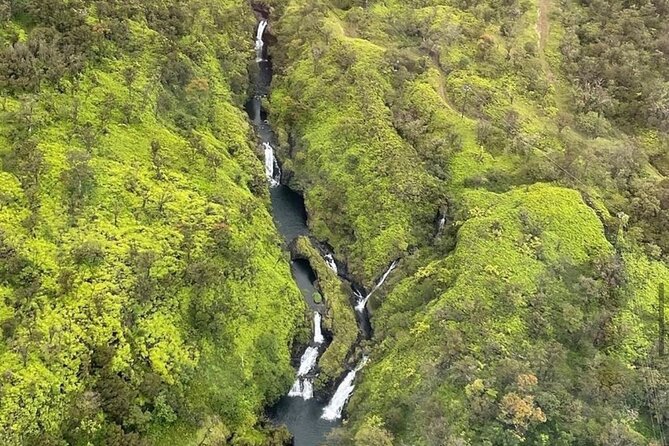 Hana Rainforest and Haleakala Crater Helicopter Tour - East Maui rainforest, waterfalls, and hidden pools