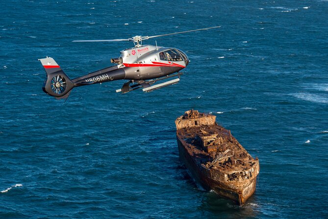 Hawaiian Odyssey: Maui, Molokai & Lanai Scenic Helicopter Tour - Leaving Maui over the coast