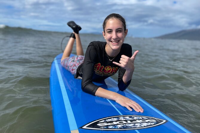 Hawaiian-owned and Operated Surf Lessons in Kihei, Maui - Photos and videos of your first rides