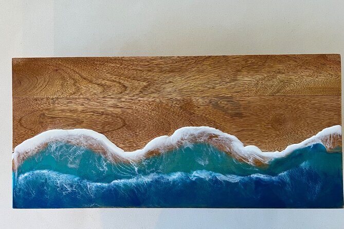 Make your own Maui Souvenir/Ocean resin class - Key points at a glance