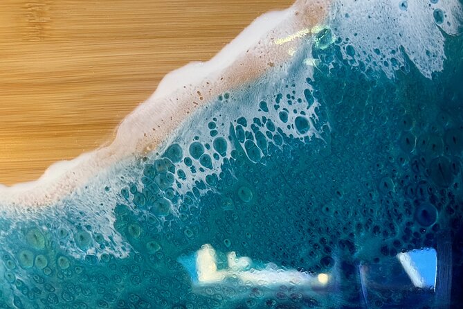 Make your own Maui Souvenir/Ocean resin class - Why the practice board matters