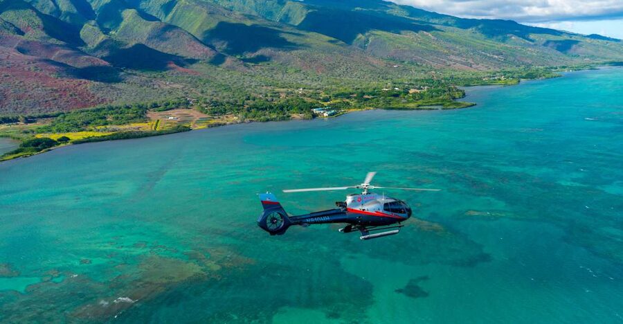 Maui: 3-Island Hawaiian Odyssey Helicopter Flight - Iao Valley brings the route back inland
