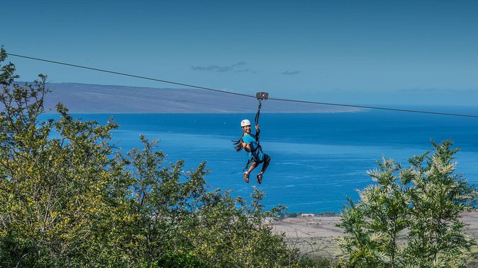 Maui 8 line Zipline Adventure: Soar above valleys & Island views - The physical side: more than sitting in a harness