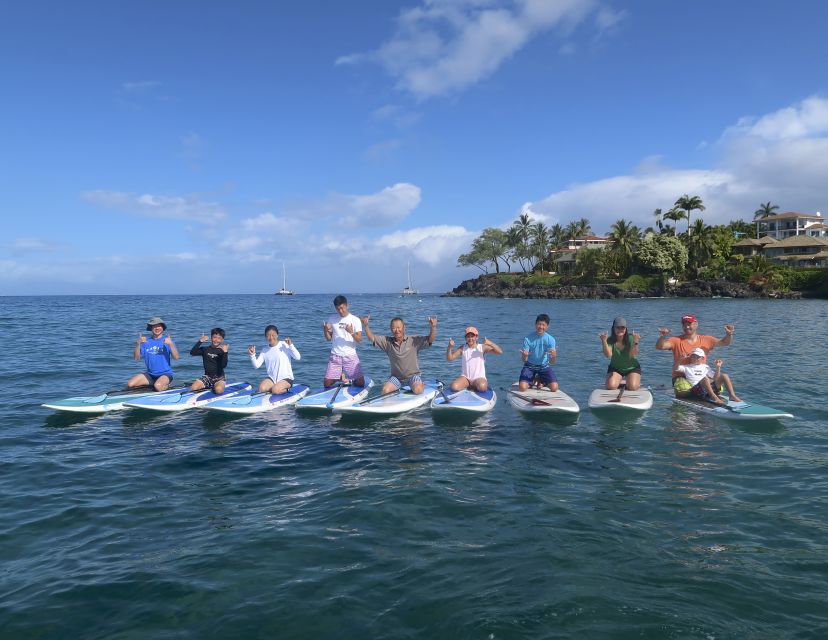 Maui: Beginner Level Private Stand-Up Paddleboard Lesson - Learning to stand and paddle with direct coaching
