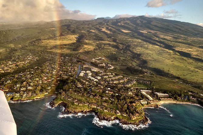 Maui Circle Island-PRIVATE-Air Tour for 2-5: Waterfalls & Lava! - Lava Fields and the Base of Haleakala