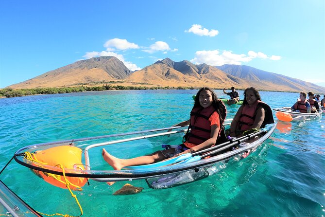Maui Clear Kayak and Snorkel Tour: Swim with turtles (Makena) - Guides who watch the whole group