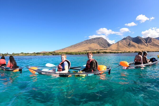 Maui Clear Kayak and Snorkel Tour: Swim with turtles (Makena) - Paddling over Makena’s shallow reefs