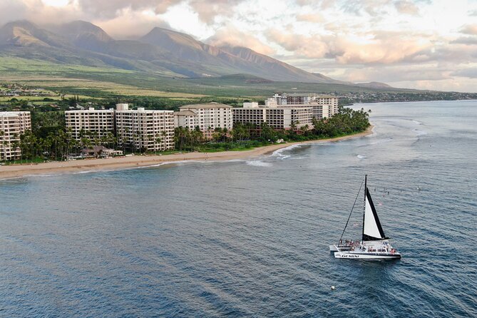 Maui: Coast of Ka'anapali Beach Sunset Dinner Sail - Sunset, music, and the chance of whales