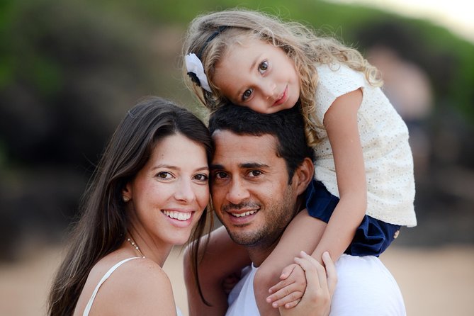 Maui Family and Couple Beach Photo Session - A good fit for couples and milestone moments