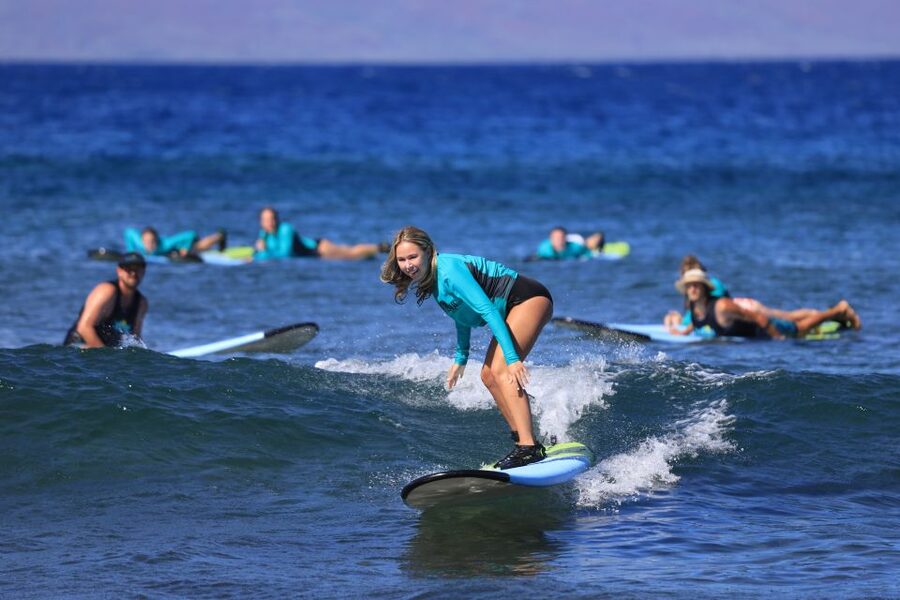 Maui: Group Surf Lesson - The safety briefing comes first