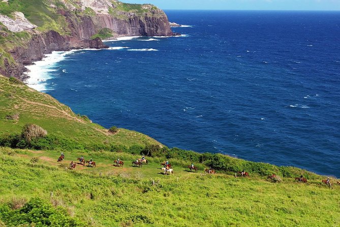 Maui Horseback Adventure at Circle M Ranch With Real Cowboys - Pasture views and the route toward Waihee Valley