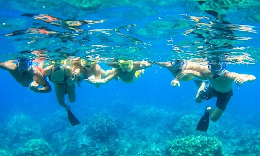 Maui: Kaanapali Beach 5-hr Snorkel w/ BBQ Lunch & Open Bar - Two water stops chosen for the season