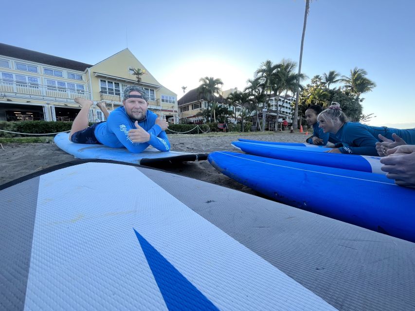 Maui Lahaina Group Surf Lesson - The 15-minute land lesson makes the water time count