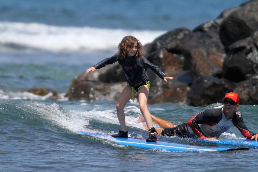 Maui Lahaina Group Surf Lesson - Photos, showers, and the end of the lesson