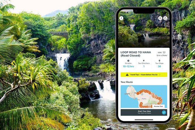 Maui "Loop" Road To Hana Audio Driving Tour - Key points to know before you drive