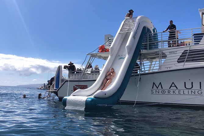 Maui: Molokini & Turtle Town Snorkel & Waterslide Adventure - Turtle Town brings a second kind of underwater encounter