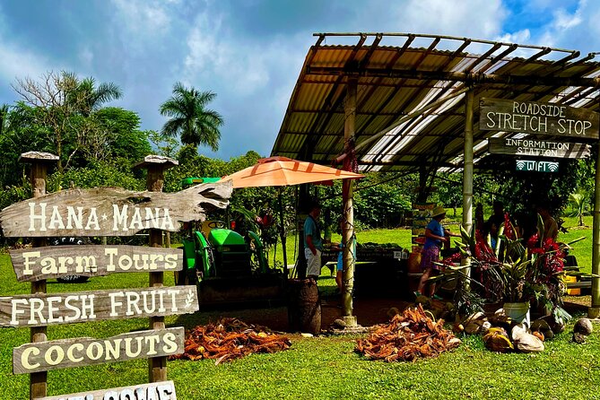 Maui Road to Hana VIP Private Tour in Convertible Bronco or Jeep - Hana town and Nahiku Marketplace