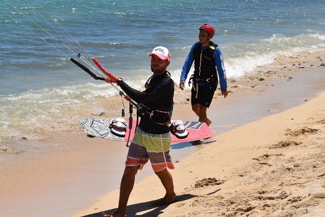 Maui Small-Group Kiteboarding Lesson - Kite Beach - The solo practice phase