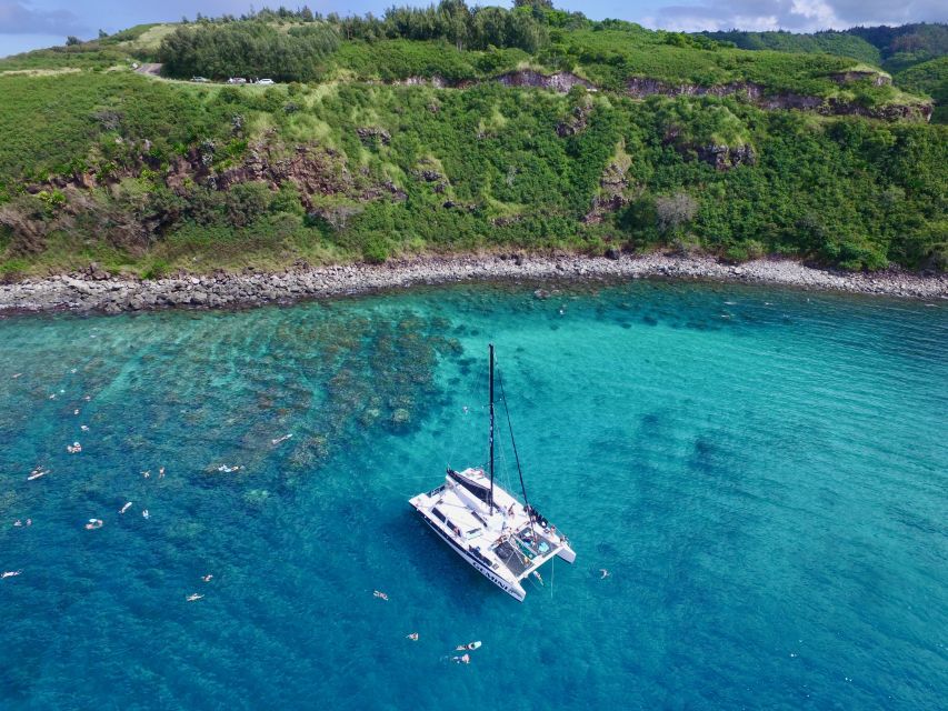 Maui: Snorkeling and Sailing Adventure with Buffet Lunch - Meeting the Gemini at Whaler’s Village