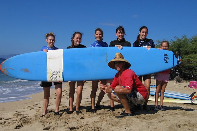 Maui Surf Instruction 101 at Kalama Beach in Kihei - The shore lesson: short, useful, and safety-first