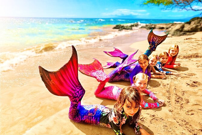 Mermaid Ocean Swimming Lesson in Maui - The water portion and the photo session