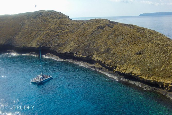 Molokini Snorkel and Performance Sail: Mā’alaea Harbor - Breakfast, coffee, and the first stretch of ocean